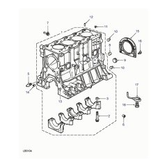 TAPA BLOK FRELNDR TCİE LAND ROVER ERR6164