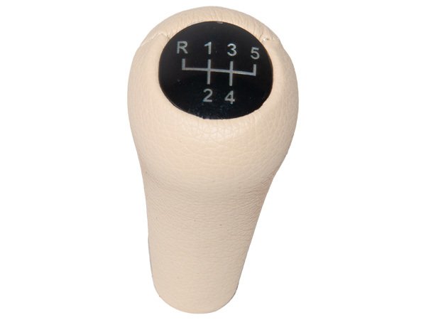 Vites Topuzu BMW -5 İleri- Man.Şanz; (Bej; Suni Deri) - ---