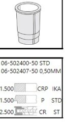 Vw Golf Vento Abu77.01Mm_1.5/1.5/2.5 Segman 032198151 032198152