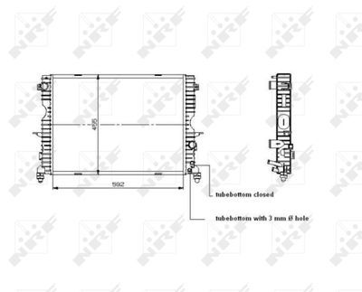 LAND ROVER DİSCOVERY 2.5 TD5 SU RADYATÖRÜ PCC001070