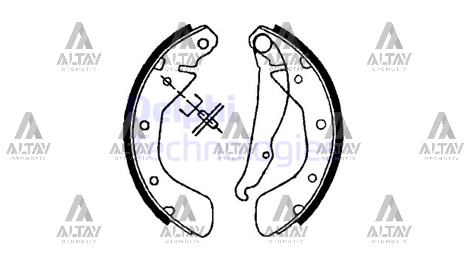 FREN BALATA ASTRA F 92-98 / CORSA B 94-01 / CORSA C 01-06 / TIGRA A 97-00 ABSSİZ LEVYELİ PABUÇ ARKA
