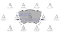 FREN BALATA CADDY III 04-15 / GOLF5 03-09 / JETTA III 05-10 / PASSAT 08-12 / PASSAT 05-08 ARKA