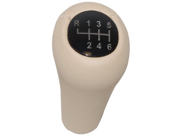 Vites Topuzu BMW -6 İleri- Man.Şanz; (Bej; Suni Deri) - ---