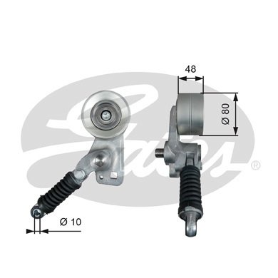 Kayış Gergi Kasnağı Actros 501/502 - Travego 502 Euro 5 Y.M. 0005501833 4572001370 5412001970 5412002570 T38604