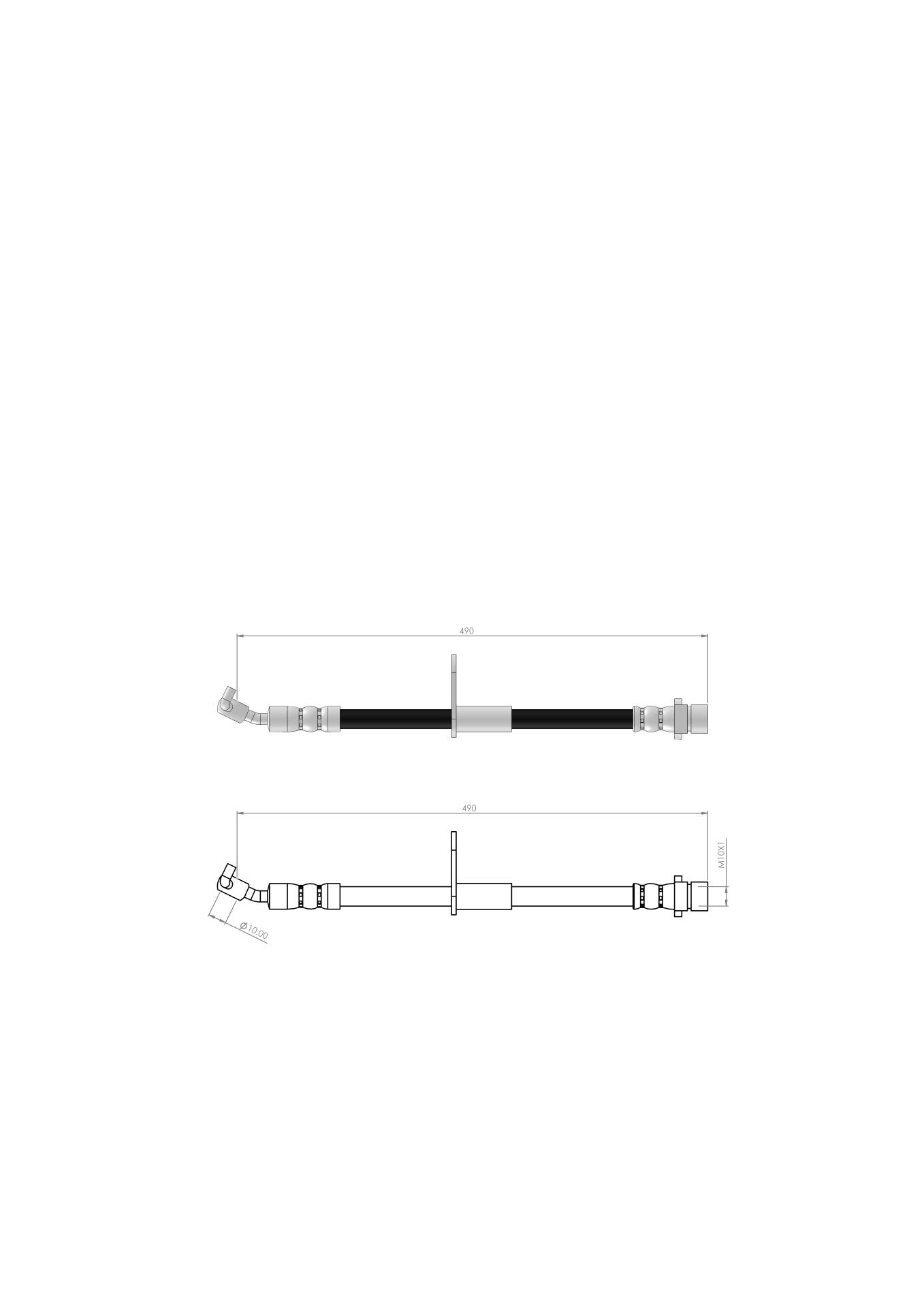 FREN HORTUMU ARKA SOL ACCORD VIII  08-15 01468TL0G50 01468TL0G50 01468TA0A00