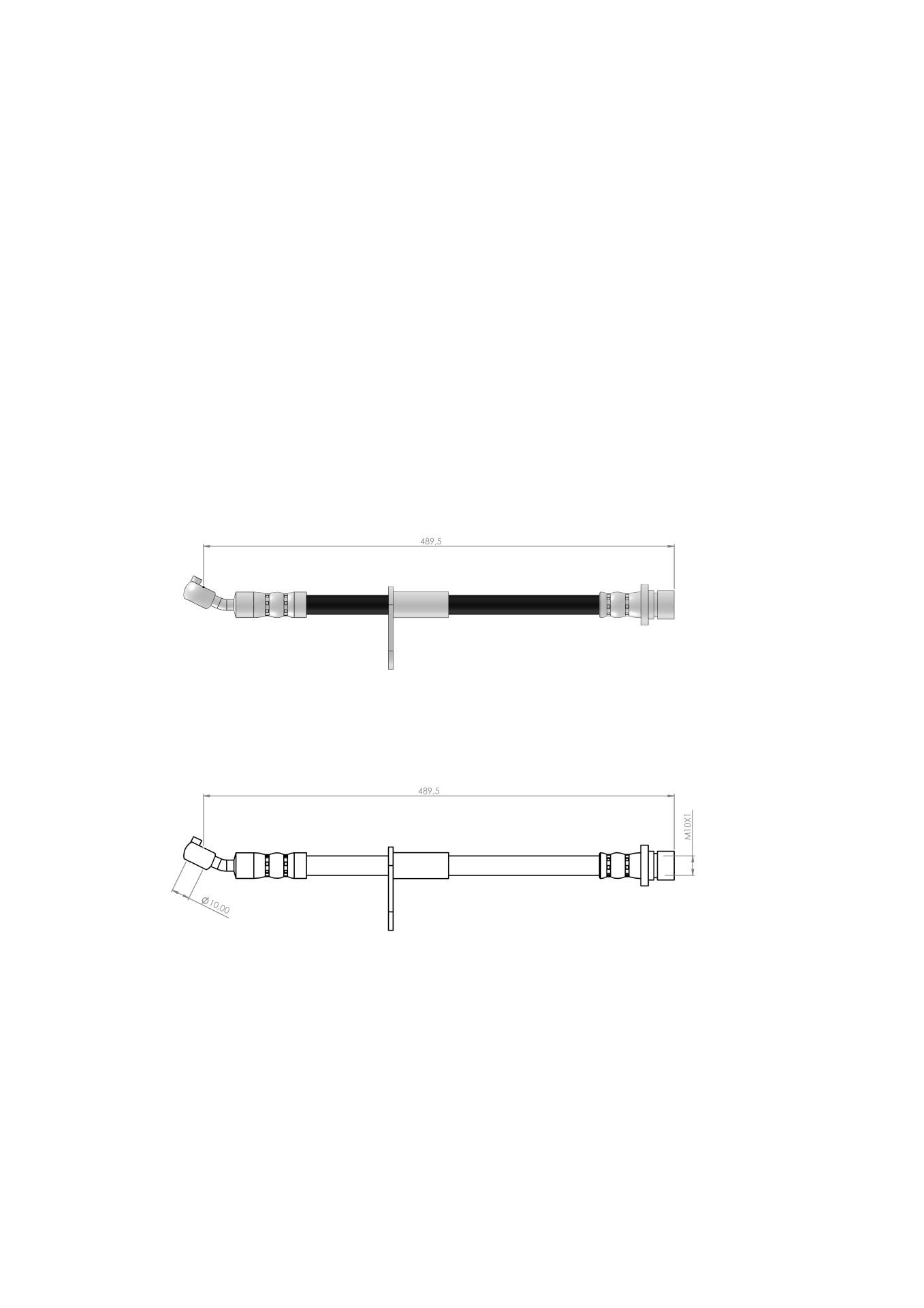 FREN HORTUMU ARKA SAĞ ACCORD VIII 08-15 01466TL0G50 01466TA0A00
