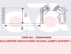 KALORİFER RADYATÖRÜ 346480 EXPERT JUMPY SCUDO ( 06) EVASION ULYSSE LANCIA