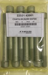 SILINDIR KAPAK CIVATA SETI H100/L300/KMY/STAREX/BONGO/PREGIO TCI (18 ADET) 22321-42001 / 22321-42000