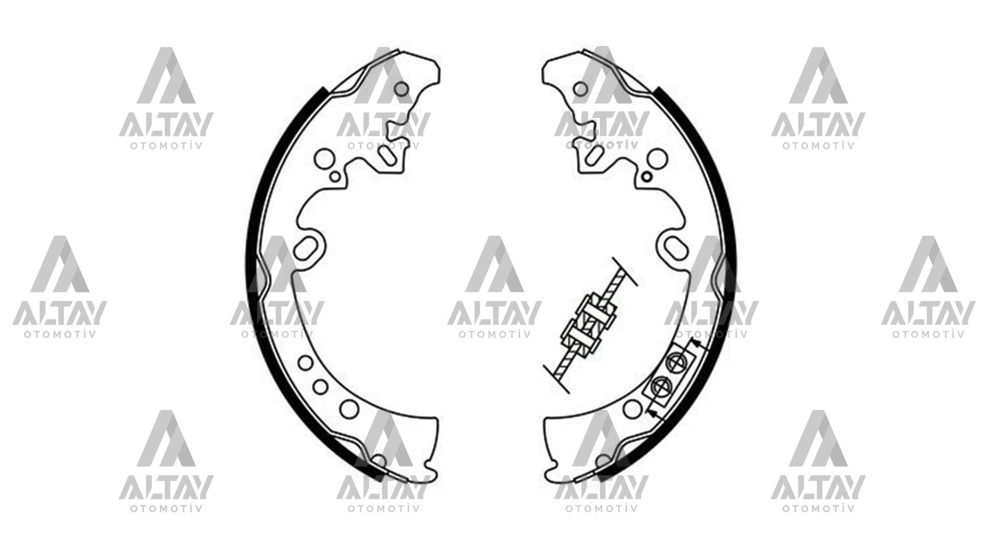 FREN BALATA HILUX 06-11 / 15=> 4X4 REVO PABUÇ ARKA