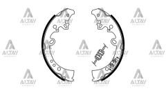 FREN BALATA HILUX 06-11 / 15=> 4X4 REVO PABUÇ ARKA