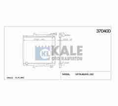 Radyatör Su L-200 06-15 16Mm (Mt) Brazıng 1350A480