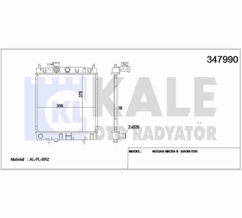 Radyatör Su Mıcra  92-02 (Mt) Brazıng 214101F515