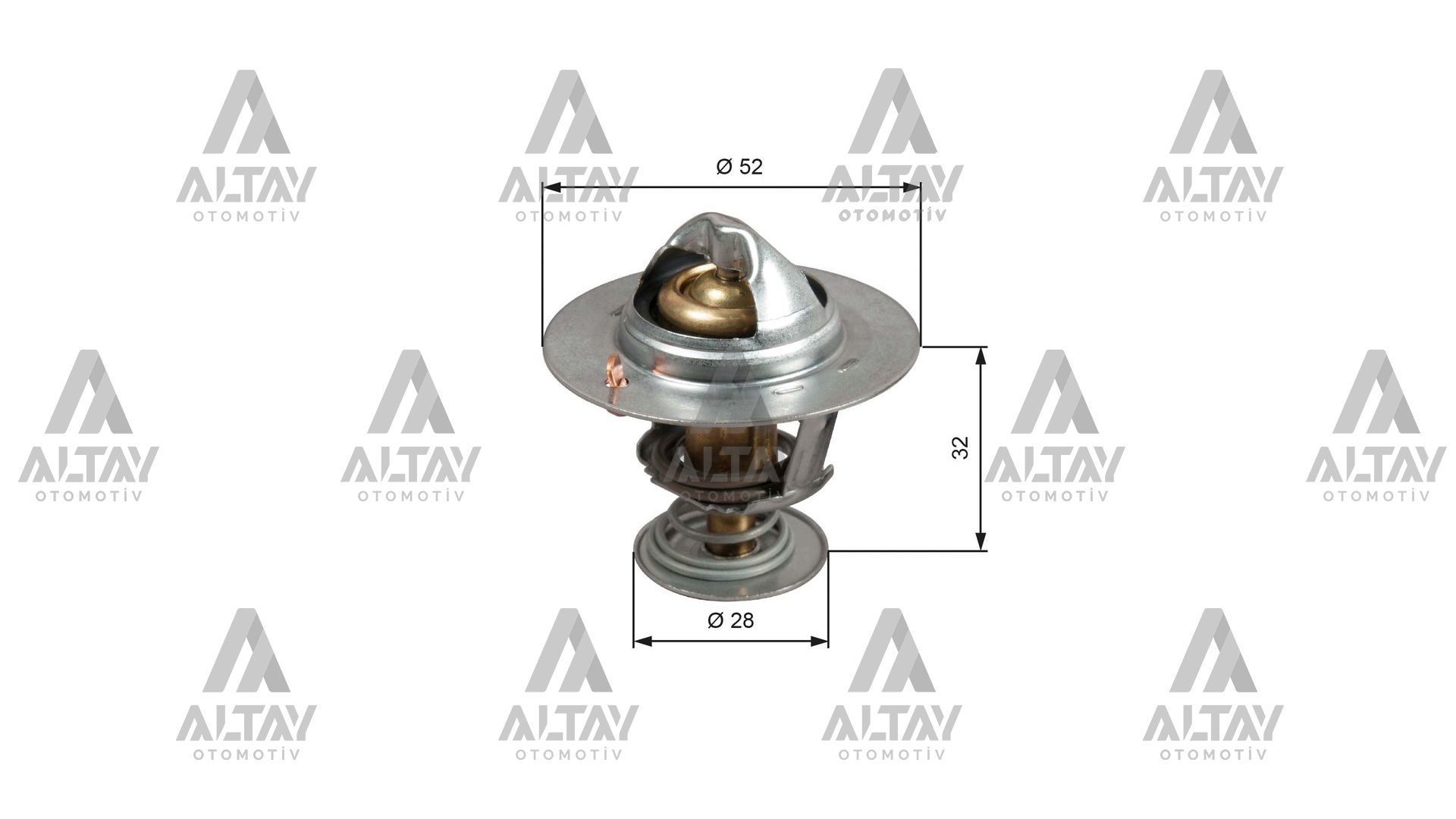 TERMOSTAT  FOCUS / C MAX 12=> 1.0 ECOBOST  91 °C
