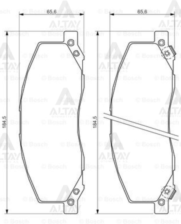 Fren Balata Insıgnıa 08=> Ön