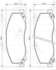 Fren Balata Insıgnıa 08=> Ön