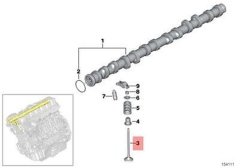 SİBOP EMME-EKSOZ E60/N53 BMW TAKIM 8 EMME 8 EKSOZ (11347552954 - 11347552053)-(1536P-1538P) E60 N53 11347552954