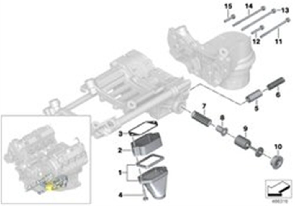 YAĞ POMPASI PİSTONU BMW 11417536265
