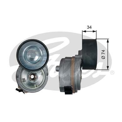 Kayış Gergi Kütüğü Man Tga 430-480 / Starlıner D2876 51958007428 51958007459 51958007477 Apv1134 T38694