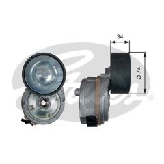 Kayış Gergi Kütüğü Man Tga 430-480 / Starlıner D2876 51958007428 51958007459 51958007477 Apv1134 T38694