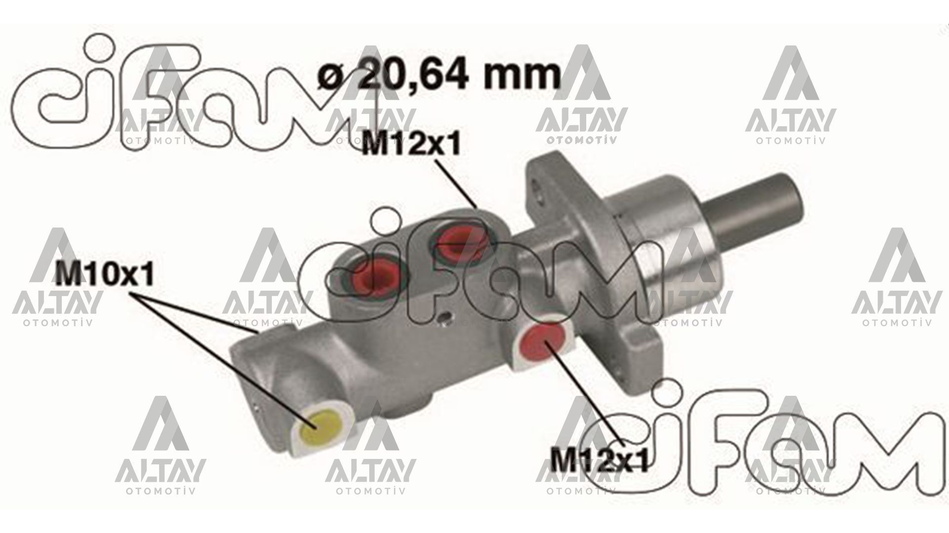 FREN ANA MERKEZ 206 / 306 20.64mm ABSSİZ