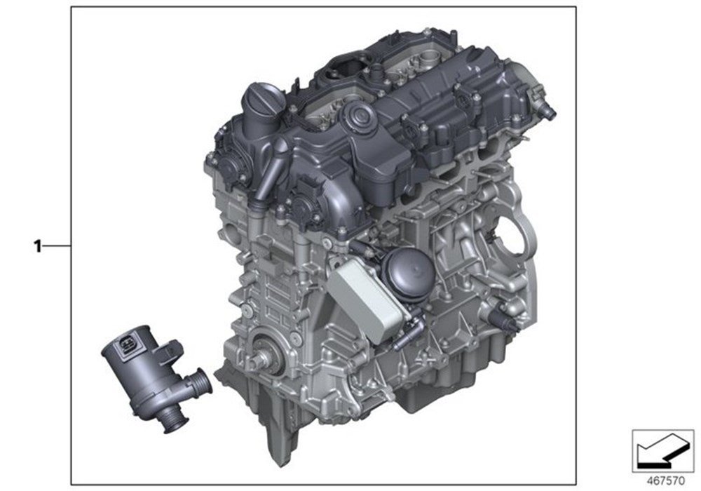 MOTOR KOMPLE F10/F30 3.20