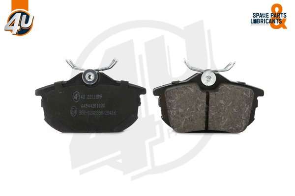 Fren Balatası Smart ForFour-S40-Carisma-Colt Arka 2004-06 - A4544201020