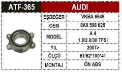 Vw A4 A5 A6 Q5 08-17 Porya Ön Arka 4H0498625A