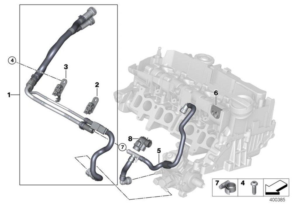 YAKIT HATTI F45 BMW 13538511732