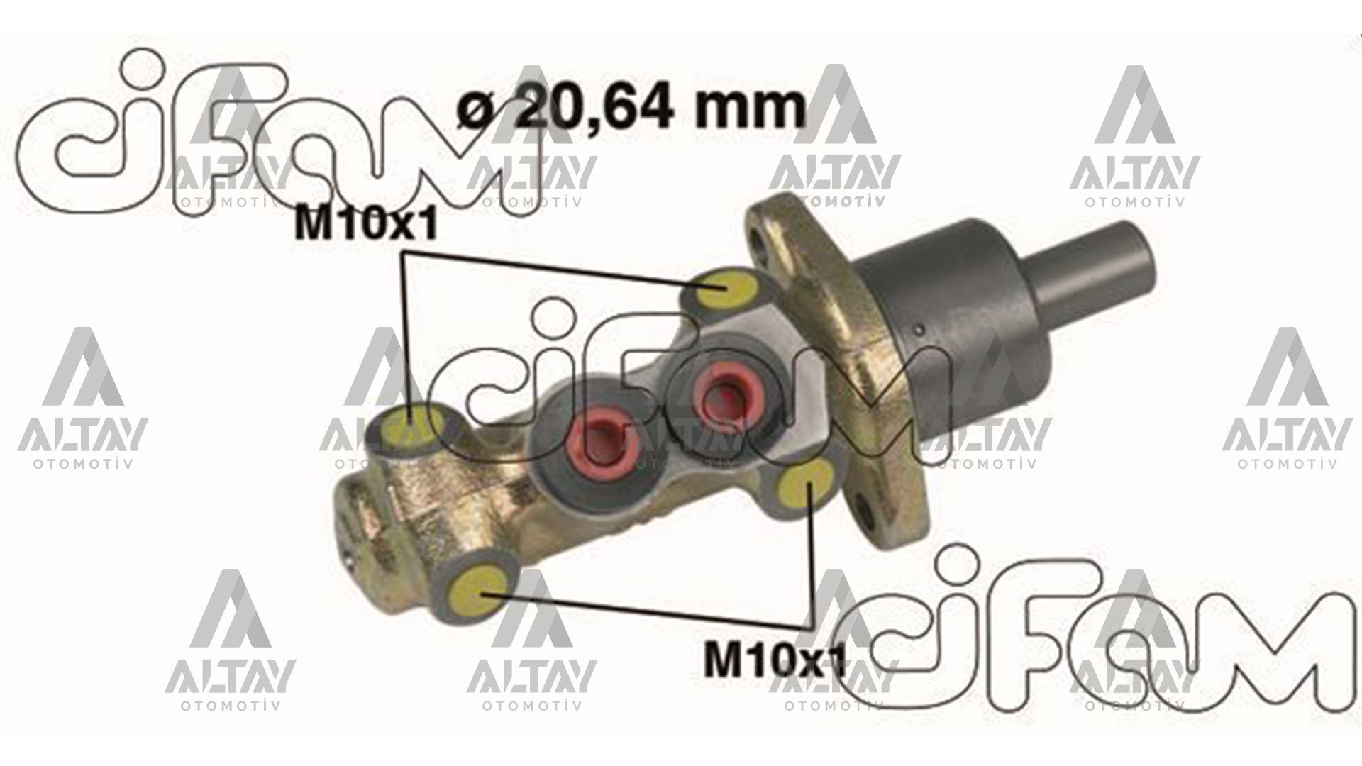 FREN ANA MERKEZ POLO / POLO CLASSİC / CORDOBA / İBİZA 95-00 20.64 MM AEE-ALM (ABSSİZ)