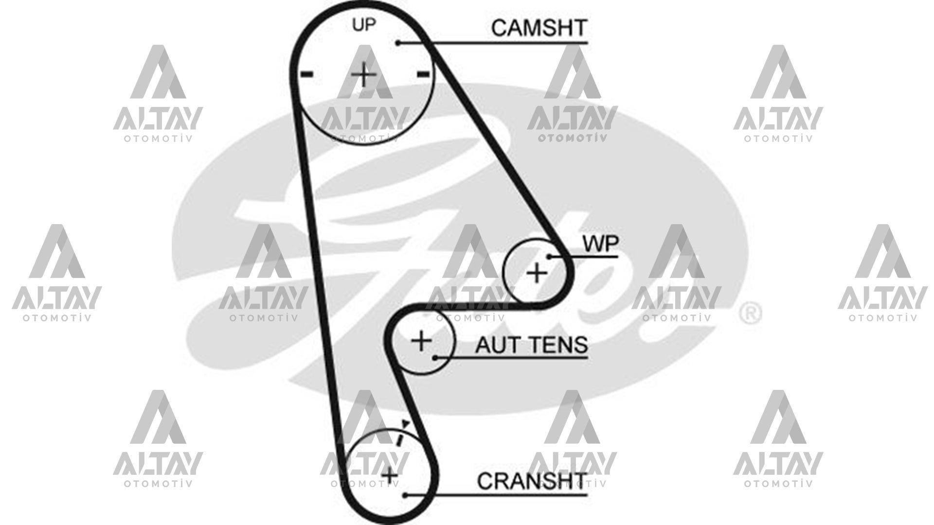 TRİGER SETİ HONDA CIVIC 1.6 96-01 / 104 DİŞ D16Y4 / D16Y5