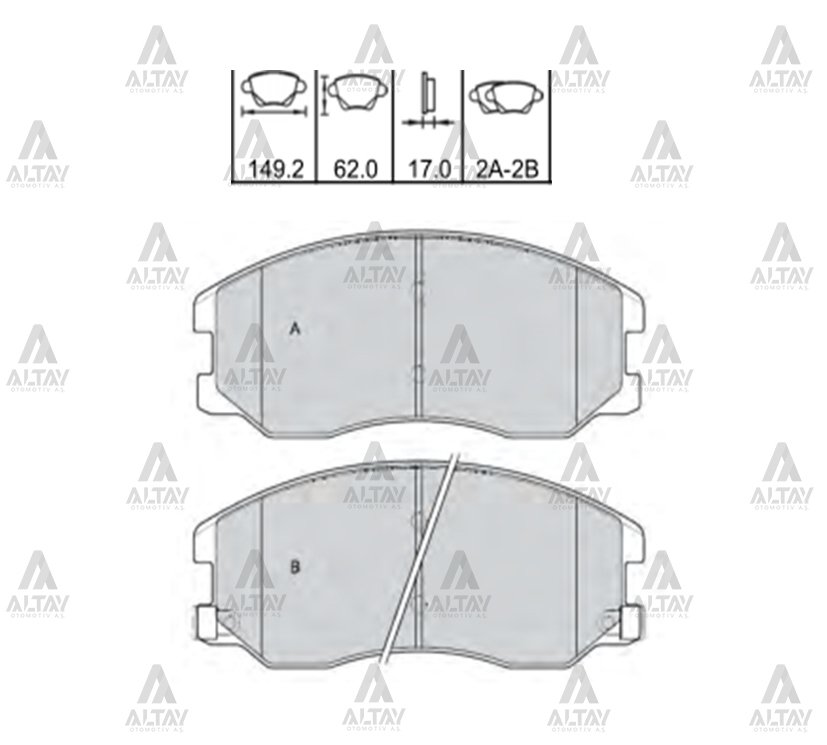 Fren Balata Captıva 07-11 / Opel Antara 07-14 Ön 20789468
