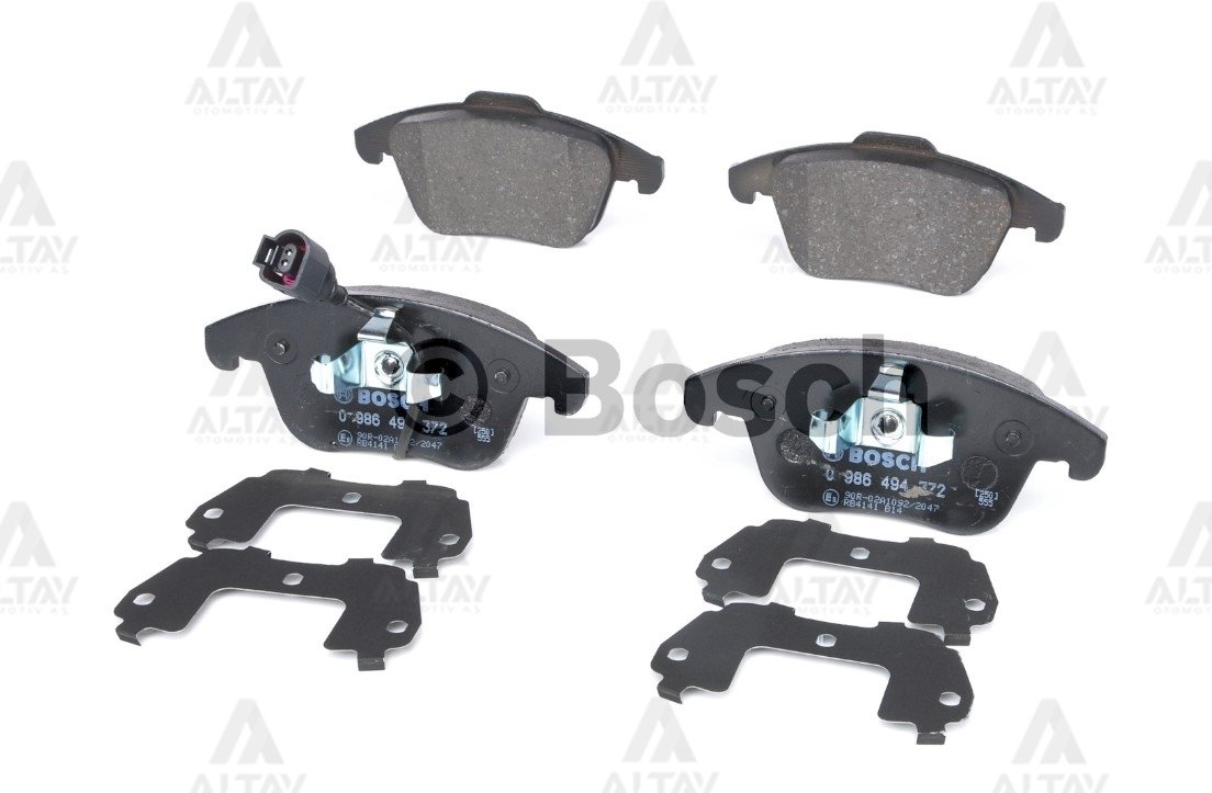 Fren Balata Fişli Tıguan 07=> / Sharan 10=> / Alhambra 12=> / Q3 11-14 2.0 Tdı Ön 5N0698151