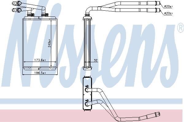 KALORİFER RADYATÖRÜ 346840 EXPERT III JUMPY III SCUDO III C8 P807 2.0HDI 16V 1.6
