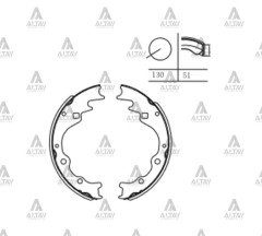 Fren Balata Besta / E-2200 / Ceres 2.4 / Pregıo Pabuç Arka