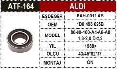 Vw A4 A6 95 Porya Bilyası Ön 8D0407625B 443498625A 4A0407625A 4A0498625 4D0407625E