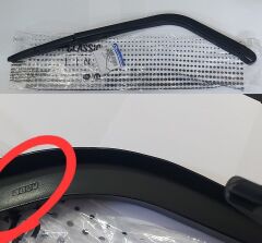 SİLECEK KOLU+SÜPÜRGE ARKA 51738854 DOBLO II 00 09 (TEK KAPI)