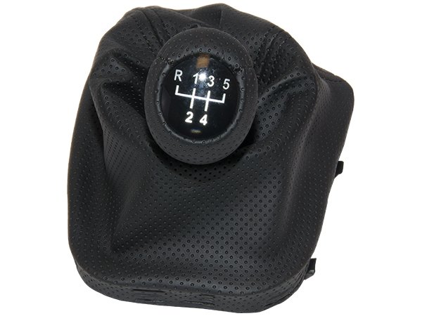 Topuzlu Vites Körüğü E46 -5 İleri- Man.Şanz; (Siyah; Noktalı; Suni Deri) - 1434098/298BK