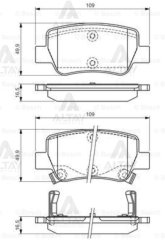 Fren Balata Avensıs 09-12 Arka