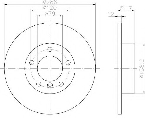Fren Aynası Ön 316-318 E36 1992-98 - 34116757751