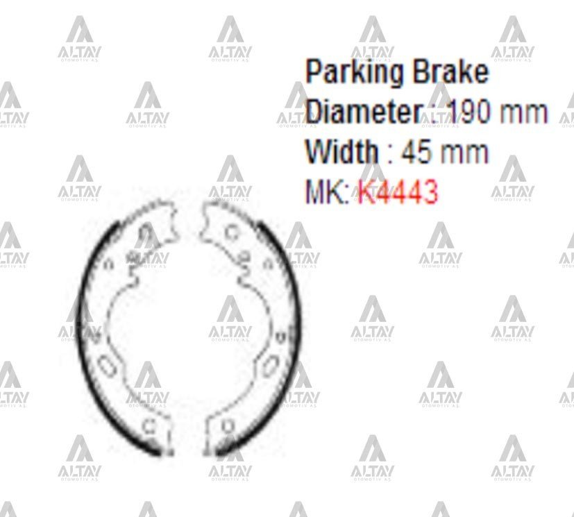 Fren Balata El Canter 515 / 659 / Npr-59 / Npr-66 Pabuç