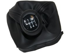 Topuzlu Vites Körüğü E46 -6 İleri- Man.Şanz (Siyah; Suni Deri) - 1434426/817BK