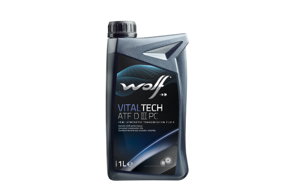 WOLF YARI SENTETİK ŞANZIMAN YAĞI VITALTECH ATF D III PC 1L