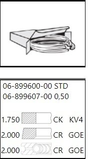 Vw T6 2.0Tdı Cxf-Das-Cxh-Cxg Segman 81,50 Mm 04L198151C