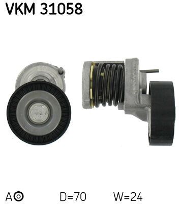 VW 1.6 TDI-2.0 TDI V-KAYIŞ GERGİSİ 038903315AN