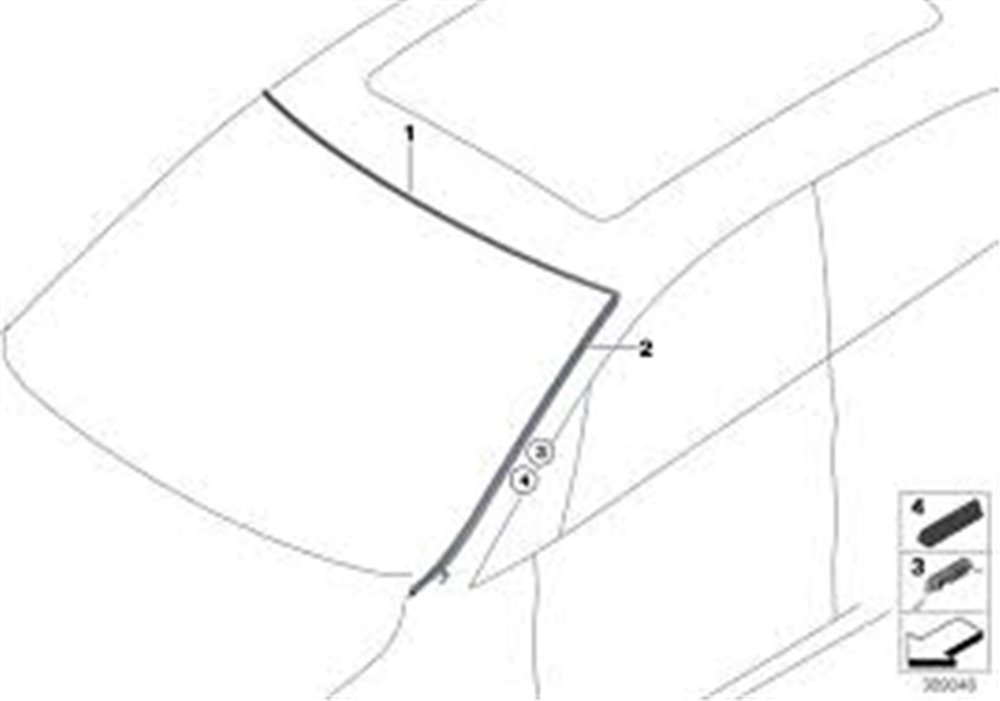 SU TAHLİYE ÇITASI SAĞ F45 BMW 51317301036