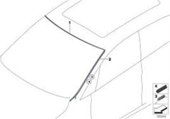SU TAHLİYE ÇITASI SAĞ F45 BMW 51317301036