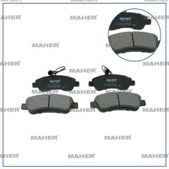 FREN BALATA DUCATO 12-14 / JUMPER 12-14 / BOXER 12-14 (ÇİFT FİŞLİ UZUNLUK 136.9mm) ARKA AKSESUARLI