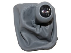 Topuzlu Vites Körüğü E46 -6 İleri- Man.Şanz; (Gri; Suni Deri) Işıklı -///M- - 25112282450GR