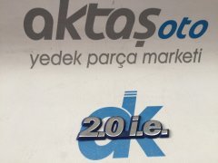 2.0 İE YAZISI TEMPRA TİPO