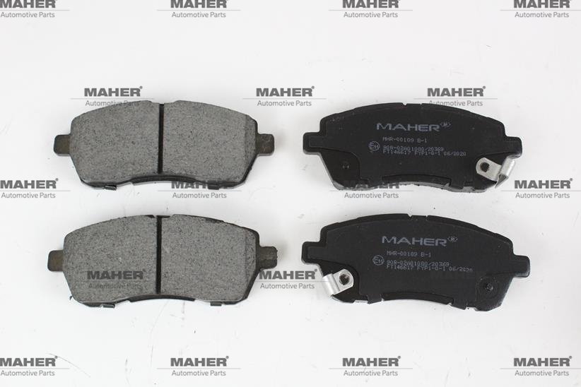 Fren Balata Fıesta 09=> / Swıft 10-16 / Mazda 2 08=> Ön 1550219